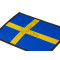 Sweden Flag Patch, Fullcolor