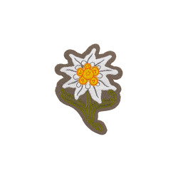 Edelweiss Patch, gewebter Patch, Claw Gear