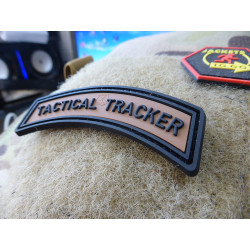 JTG TACTICAL TRACKER Tab Patch, coyote brown black / JTG 3D Rubber Patch