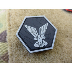 JTG Selous Scouts Hexagon Patch, swat / JTG 3D Rubber Patch