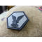 JTG Selous Scouts Hexagon Patch, ranger green black / JTG 3D Rubber Patch