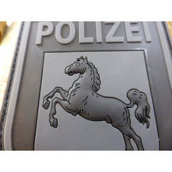 JTG &Auml;rmelabzeichen Polizei Niedersachsen, blackops / JTG 3D Rubber patch