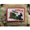 Yolo Patch, embroidered patch, collectors patch