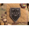 JTG ODIN Lasercut Patch, Grey / Infrarot Patch - Cordura Lasercut, MILSPEC IR TAB, custom made