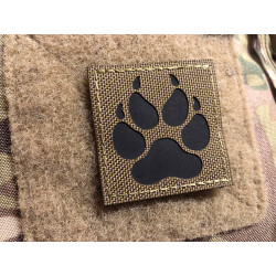 JTG K9 Claw coyote brown Lasercut patch with black logo,...