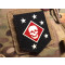 JTG USMC Raiders Marines MARSOC Lasercutpatch, black, gid und reflective pieces, with velcro backside