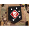 JTG USMC Raiders Marines MARSOC Lasercutpatch, black, gid und reflective pieces, with velcro backside