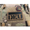 JTG  German Flag - IR / Infrared Patch with DEU country code - Cordura Lasercut, coyote brown, MILSPEC IR TAB