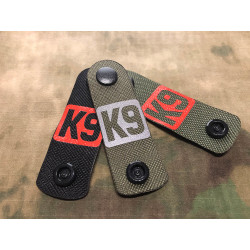 NightStripes, K9, black with red K9 Logo
