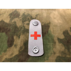 RedCross Medic / IFAK NightStripes, grau mit rotem Kreuz, Version 2
