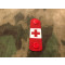 RedCross Medic / IFAK NightStripes, red with gid glow in the dark logo, version 1