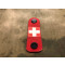 RedCross Medic / IFAK NightStripes, red with gid glow in the dark logo, version 2