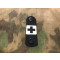 RedCross Medic / IFAK NightStripes, schwarz mit nachleuchtendem Logo, Version 1
