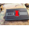 JTG DEU Flag Patch, ranger green black, JTG 3D Rubber Patch
