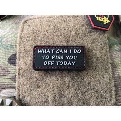 JTG WHAT CAN I DO Patch / JTG 3D Rubber Patch 