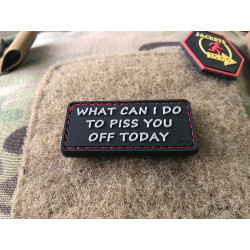 JTG WHAT CAN I DO Patch / JTG 3D Rubber Patch