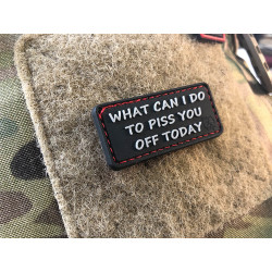JTG WHAT CAN I DO Patch / JTG 3D Rubber Patch 
