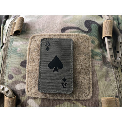 Ace of Spades Lasercut Patch, ranger-green, Cordura Lasercut