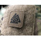 Valknut Lasercut Patch, Coyote, Cordura Lasercut