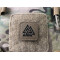 Valknut Lasercut Patch, Coyote, Cordura Lasercut