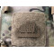 Drakkar Dragon Ship Lasercut Patch, Coyote, Cordura Lasercut