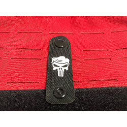 Special Punisher white Head, NightStripes, black with...