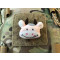 JTG plush patch Cowdy, with velcro on the back