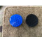 JTG GoFlex POINT patch, blue glossy, highly reflective, laser cut with Velcro back