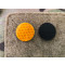 JTG GoFlex POINT patch, orange glossy, highly reflective, laser cut with Velcro back
