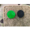 JTG GoFlex POINT patch, green matte, highly reflective, laser cut with Velcro back