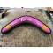 JTG Karma Returns Boomerang Patch, pink / JTG 3D Rubber