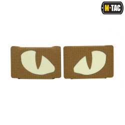 Tiger Eyes, Lasercut Molle Stripes, Set, Coyote gid...