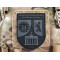JTG Ärmelabzeichen Dir. Einsatz/ Verkehr, blackops / JTG 3D Rubber Patch