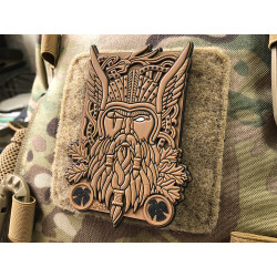 Odin Patch, coyote, 3D PVC Rubber Patch