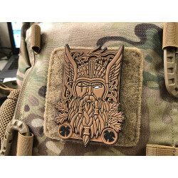 Odin Patch, coyote, 3D PVC Rubber Patch