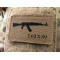 AKM 7,62x39 Lasercut Patch, Coyote, Cordura Lasercut