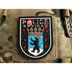 JTG POLICE FELIZ NAVIDAD BLN Patch, limited Edition, JTG...