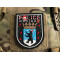 JTG POLICE FELIZ NAVIDAD BLN Patch, limited Edition, JTG 3D Rubber Patch