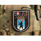 JTG POLICE FELIZ NAVIDAD BLN Patch, limited Edition, JTG 3D Rubber Patch