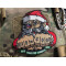 JTG BAD SANTA CHRISTMAS Patch, gestickt, JTG gestickter 3D Patch