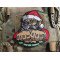 JTG BAD SANTA CHRISTMAS Patch, gestickt, JTG gestickter 3D Patch
