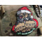 JTG BAD SANTA CHRISTMAS Patch, gestickt, JTG gestickter 3D Patch