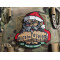 JTG BAD SANTA CHRISTMAS Patch, gestickt, JTG gestickter 3D Patch