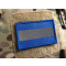 JTG reflector patch, SignalBlue 80 x 50mm, with velcro back