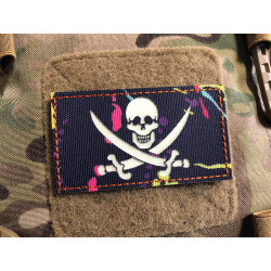 JTG Jolly Roger laser cut patch, sixtycamo, luminescent...