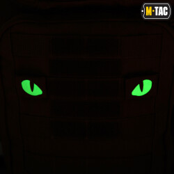Tiger Eyes, Lasercut Molle Stripes, Set, ranger-green gid afterglow, Cordura Lasercut