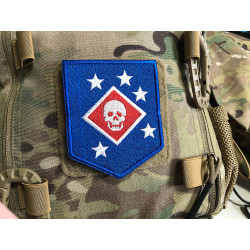 USMC Marsoc Patch, embroidered patch, blue fullcolor, 3D embroidered patch