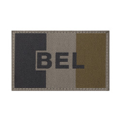 Belgium Emblem Flag Patch, RAL7013
