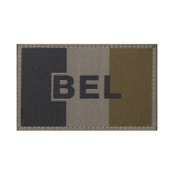 Belgium Emblem Flag Patch, RAL7013