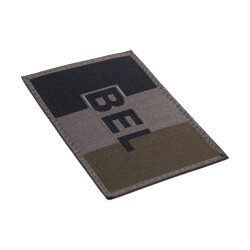 Belgium Emblem Flag Patch, RAL7013